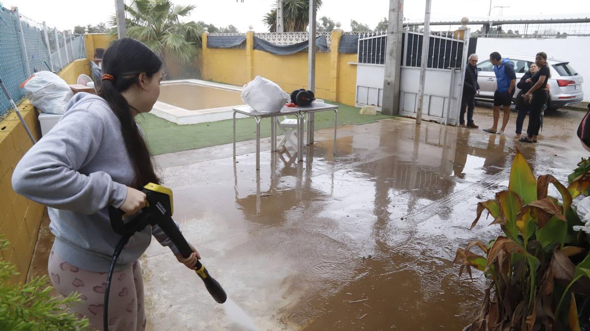 El día después de la inundación en Majaneque