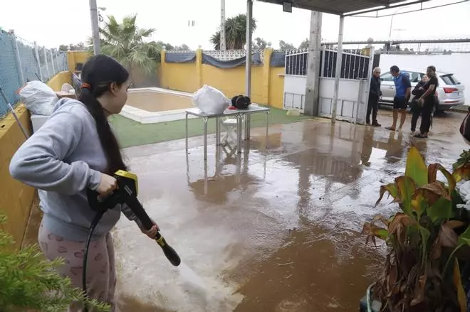 El día después de la inundación en Majaneque