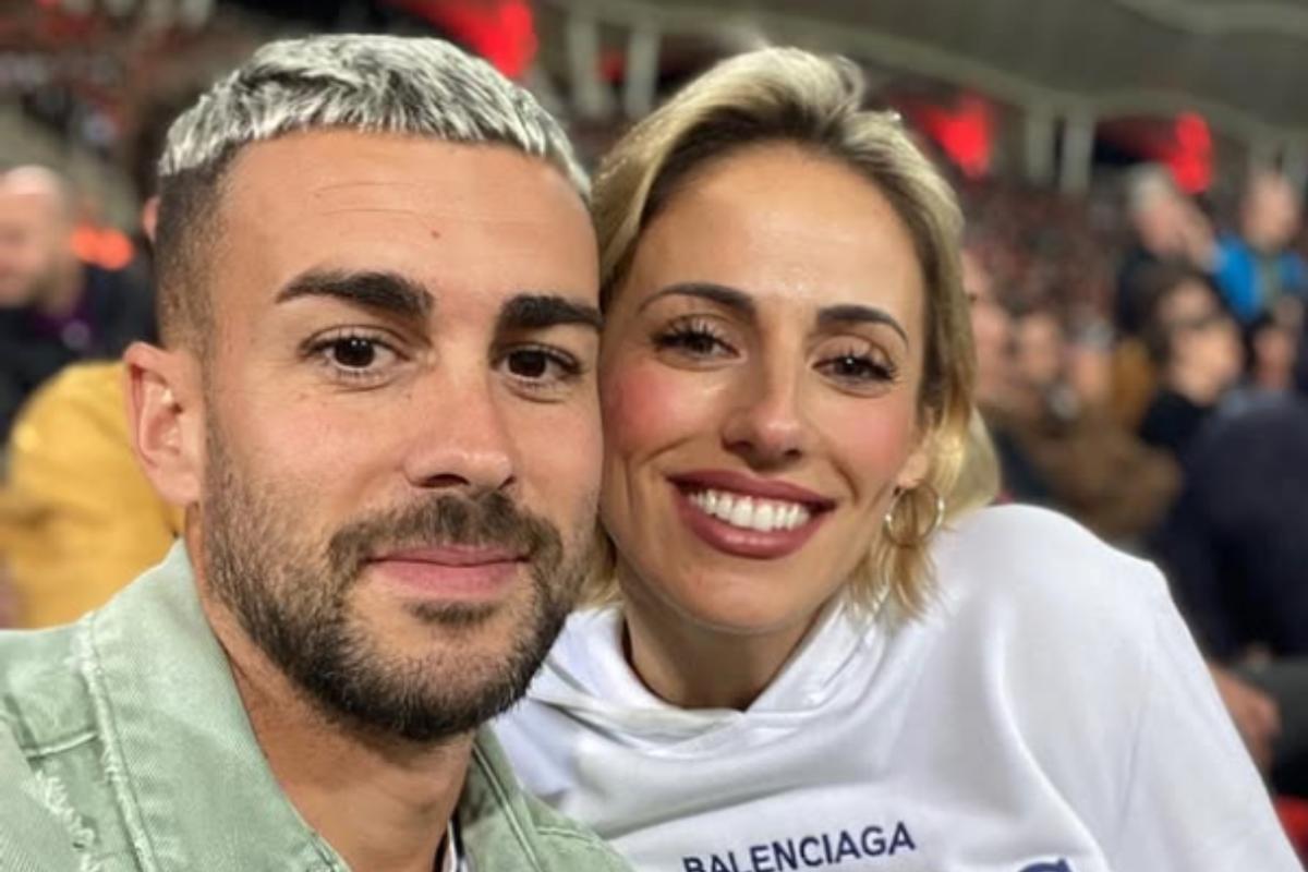 Dani Rodríguez junto a Cristina Palavra.