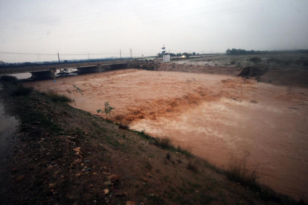 Las consecuencias de las lluvias en el Mar Menor