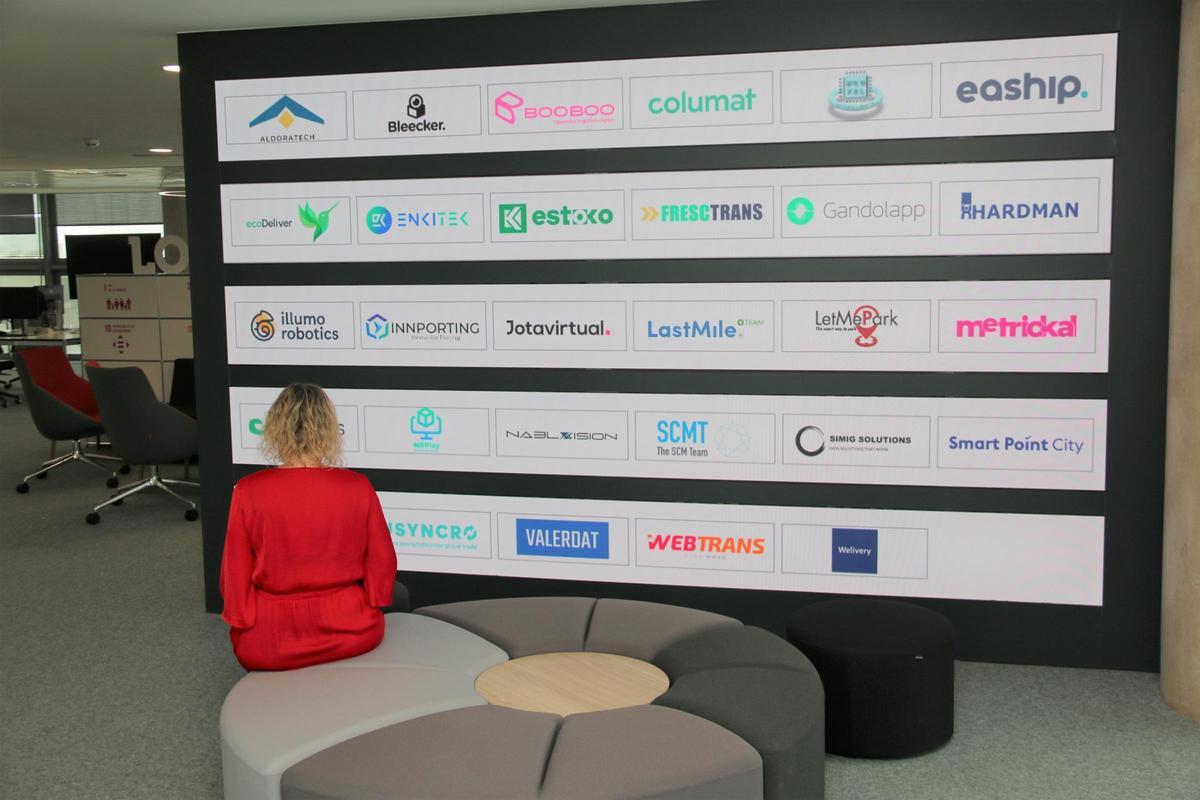 Las 29 empresas presentes en el Logistics 4.0 Incubator.