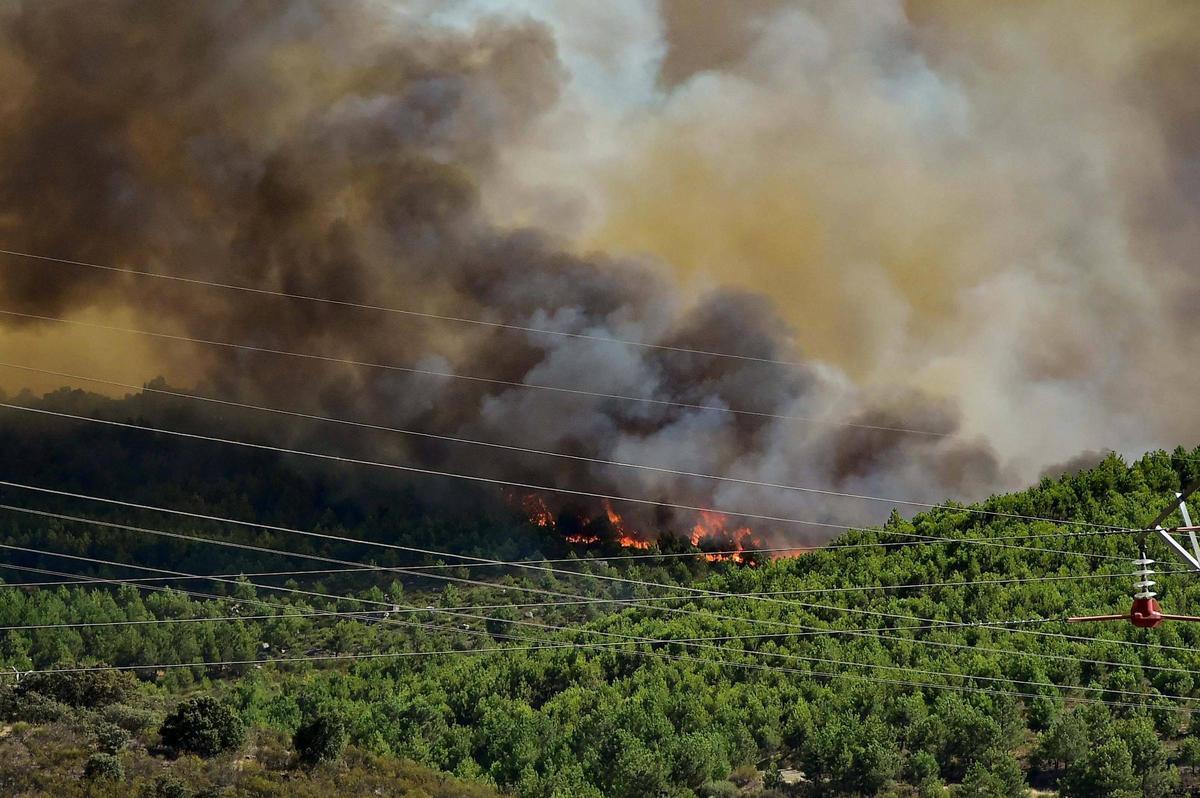 Fotogalería | Las imágenes del incendio de Casas de Millán, que ha obligado a evacuar a 800 personas Fotogalería | Las imágenes del incendio de Casas de Millán, que ha obligado a evacuar a 800 personas