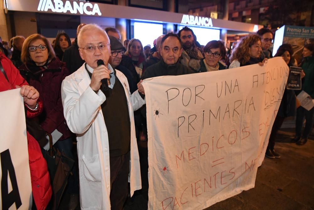 Huelga de médicos de Atención Primaria en A Coruña