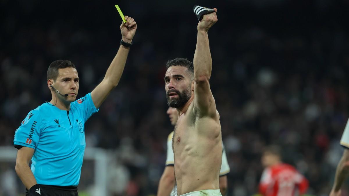 Carvajal marcó el gol de la victoria en un partido muy polémico contra el Almería