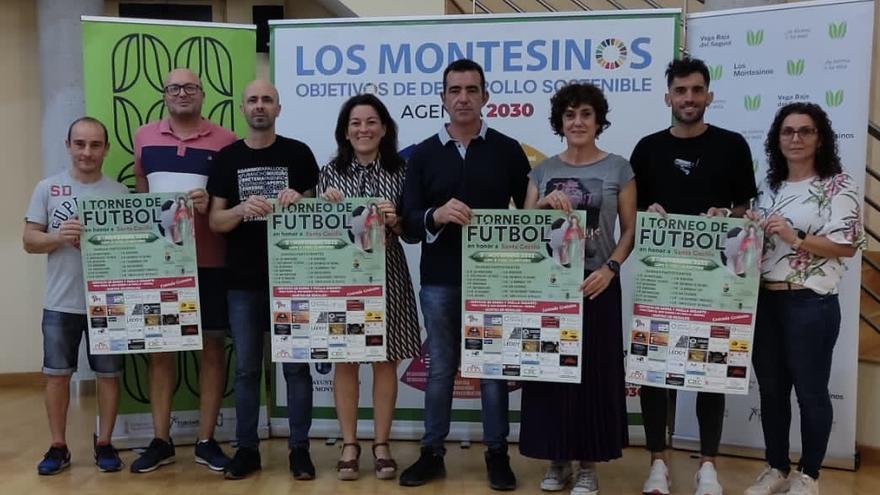 Presentación del torneo en Los Montesinos