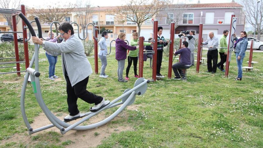 A l&#039;última jornada, s&#039;ensenyava el funcionament dels aparells del parc.