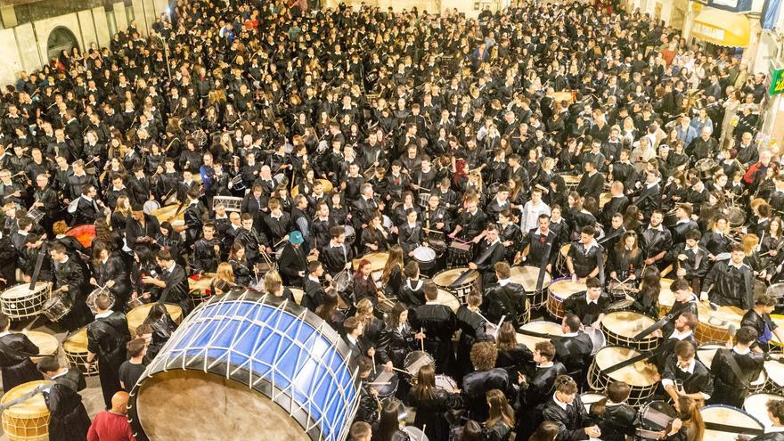 Zaragoza acoge este jueves un adelanto de la Tamborada Nacional: “En pocos minutos vamos a ver dos momentos cumbre de la Semana Santa”