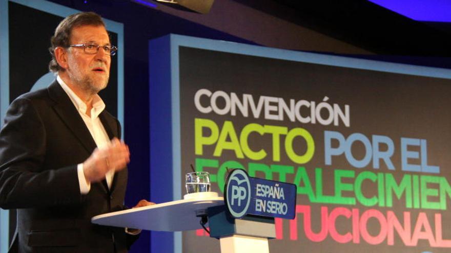 Mariano Rajoy, aquest dissabte a Barcelona