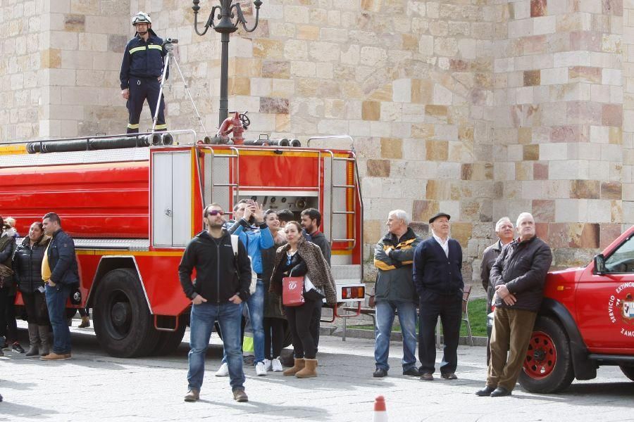 Simulacro de Bomberos.