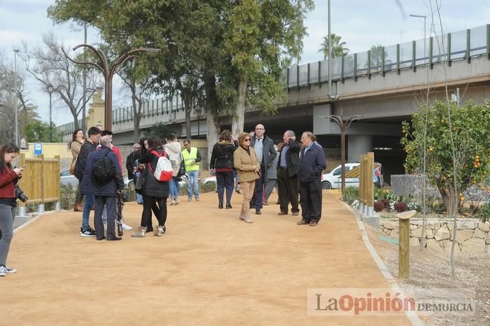 Alameda del Malecón: el entorno urbano del Segura estrena nuevo espacio verde