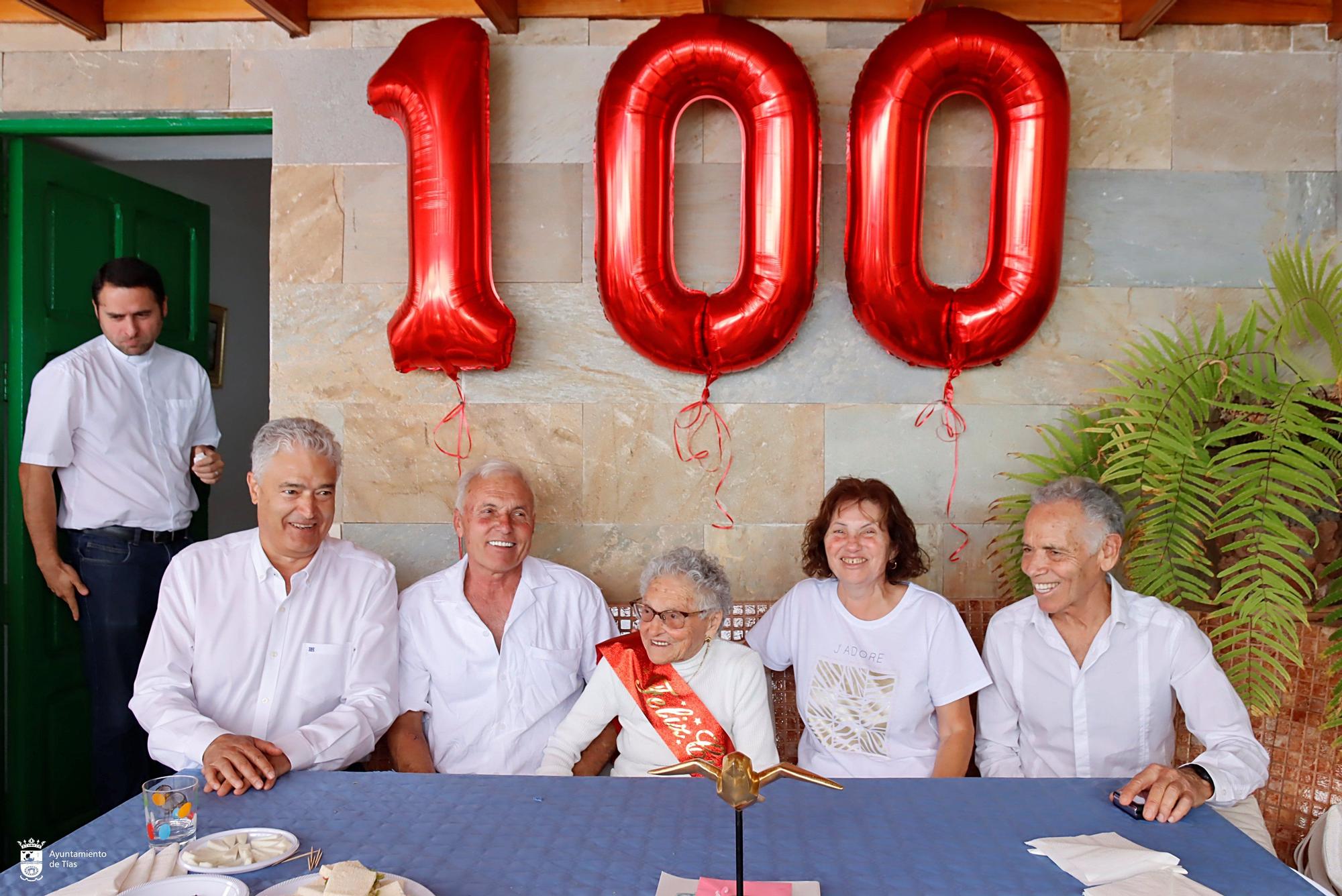 Domitila Padrón cumple 100 años