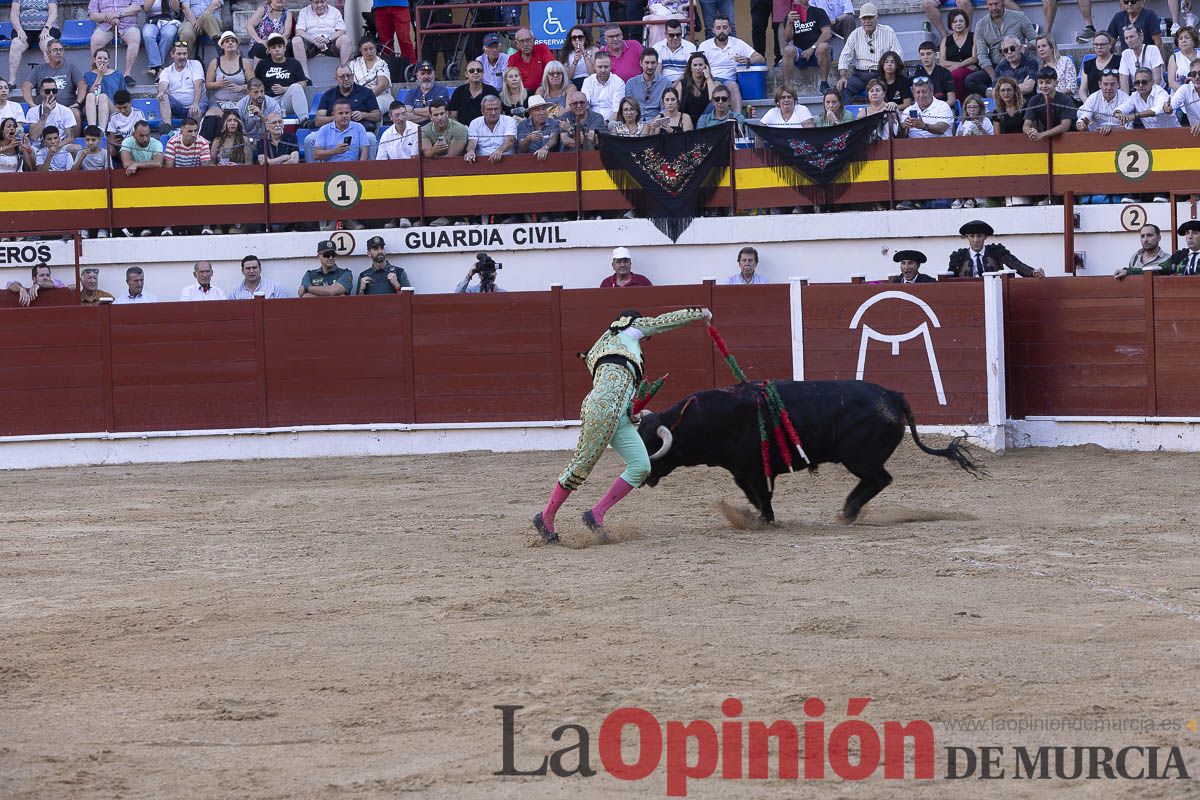 Corrida de toros en Abarán (El Fandi, Emilio de Justo, El Payo)