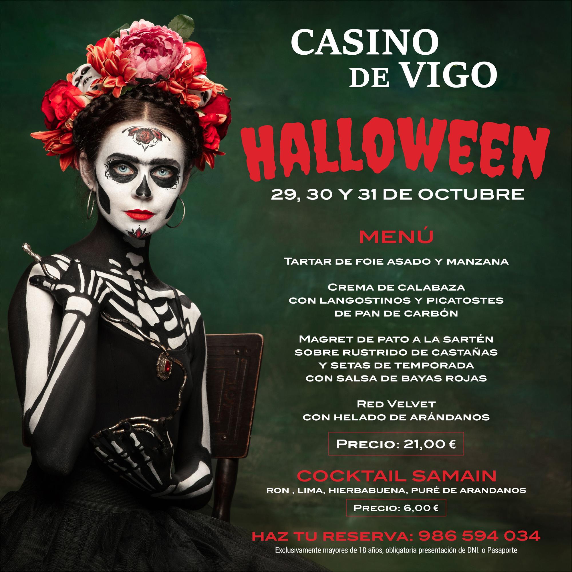 Vuelve Casino de Vigo con un planazo para Halloween