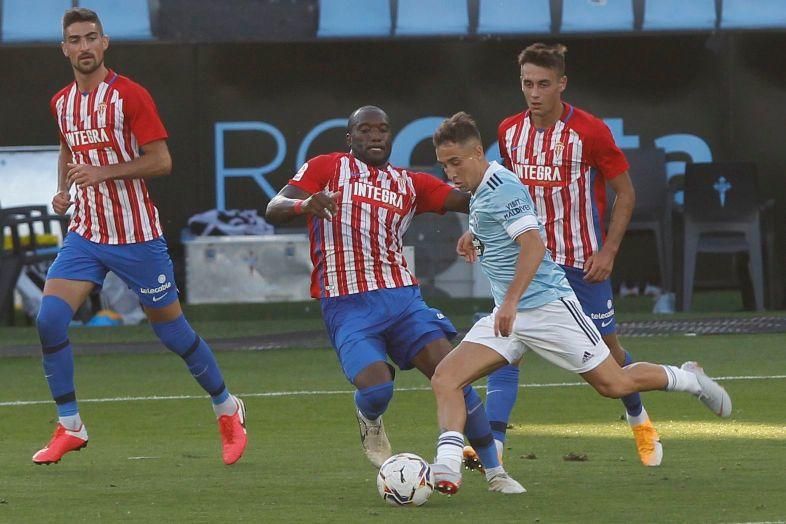 El Celta empata en el último test antes de LaLiga. // Ricardo Grobas