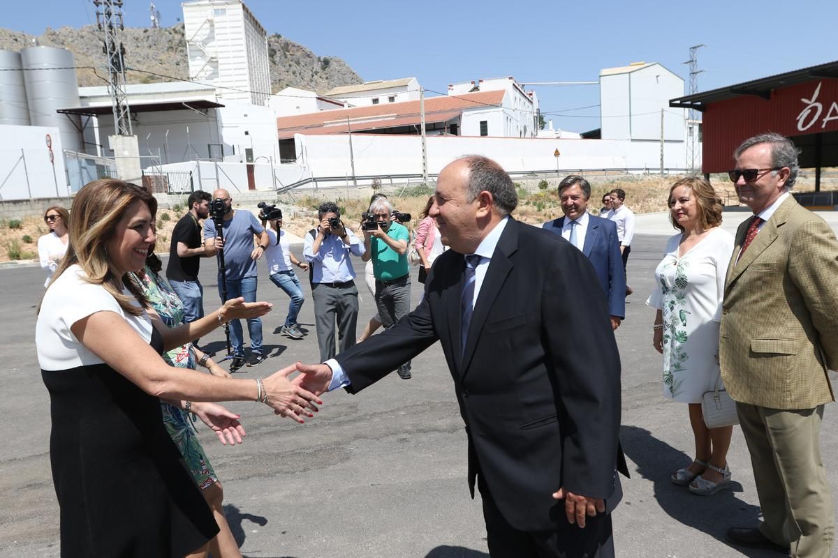 Susana Díaz de visita en Luque