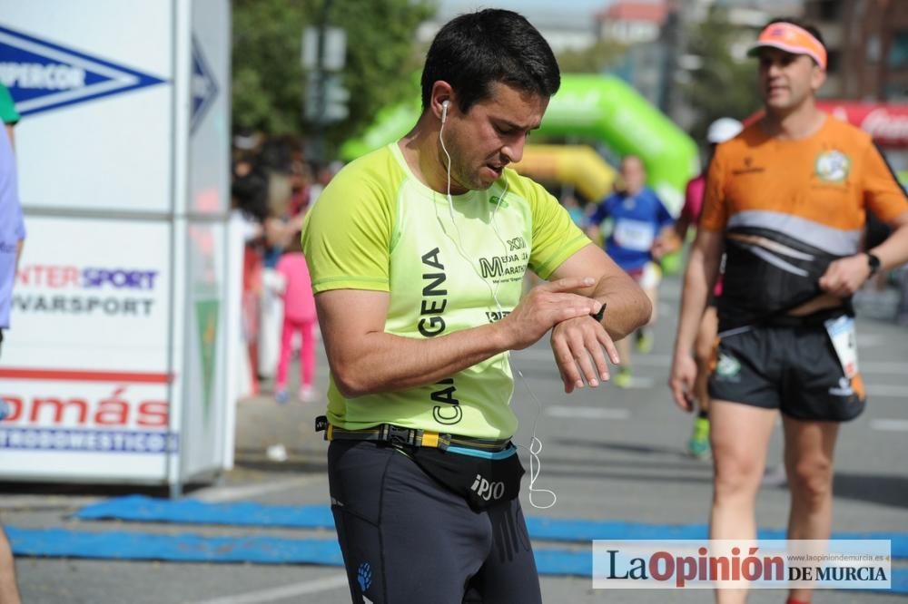 Media Maratón de Murcia: llegada (2ª parte)