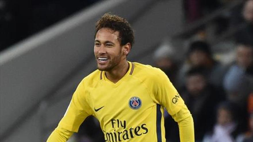 Un gol de Neymar sirve al PSG para vencer