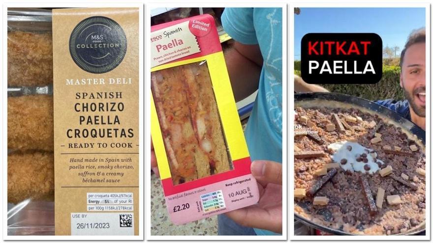 Paella de Kit Kat o sándwich de paella: los inventos gastronómicos que se ven por Internet