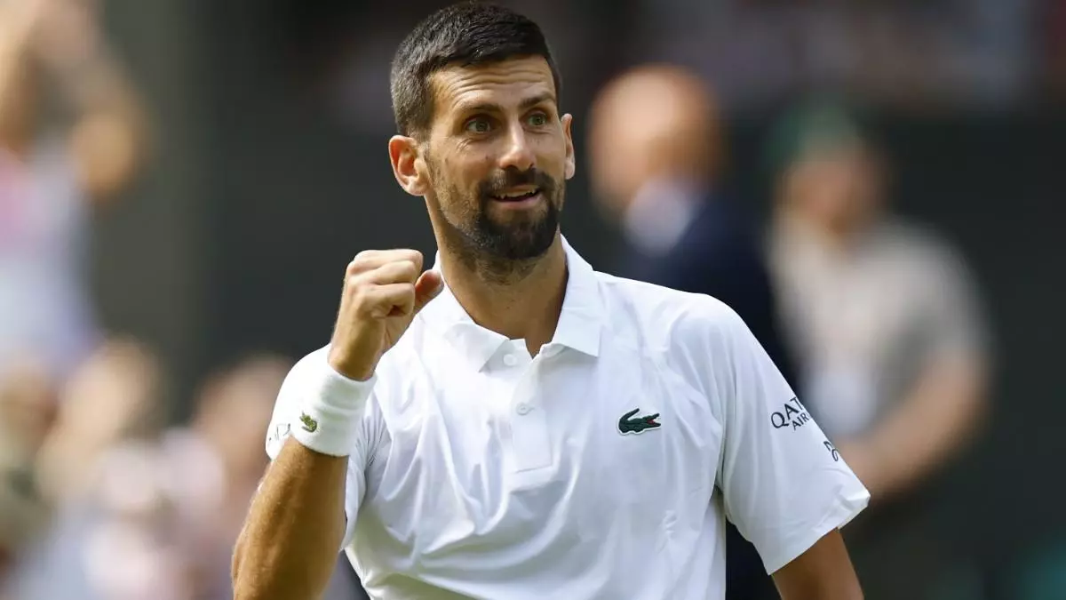 Djokovic se hace centenario en Wimbledon