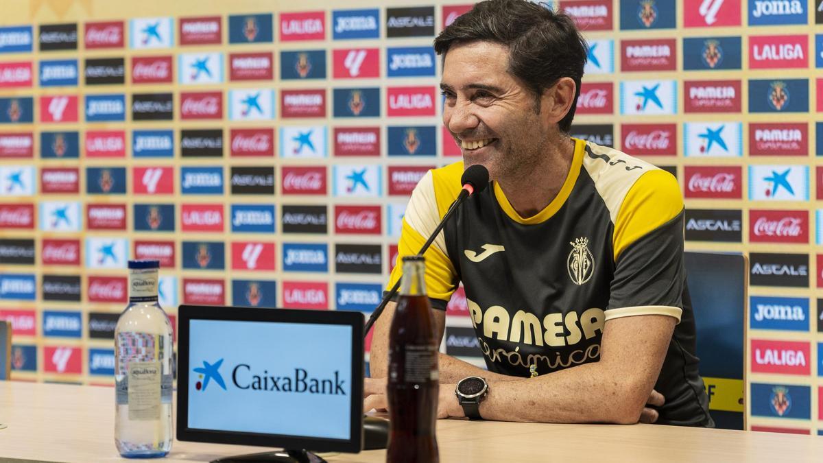 El entrenador del Villarreal, Marcelino García Toral.