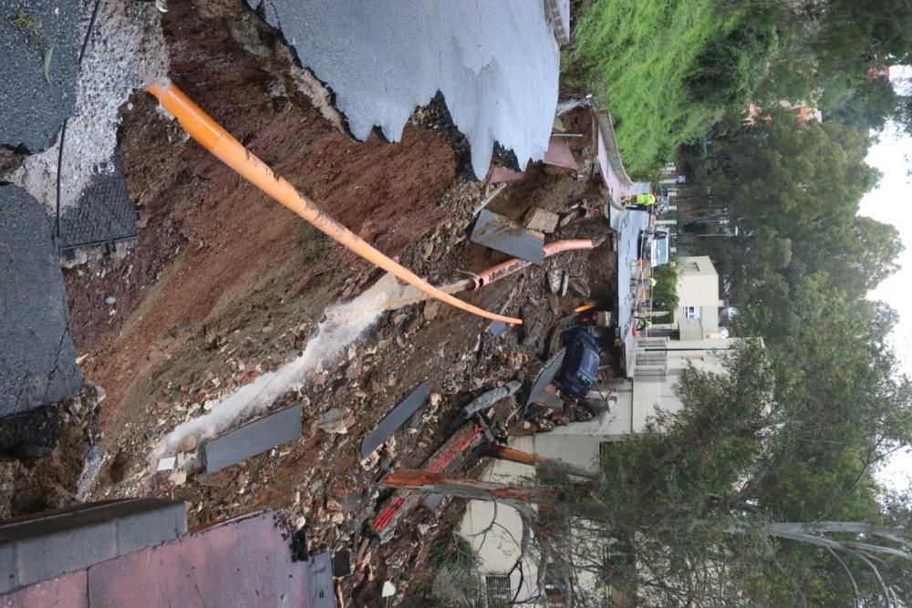 Cerrado de Calderón ha sido la zona más afectada por la tormenta.