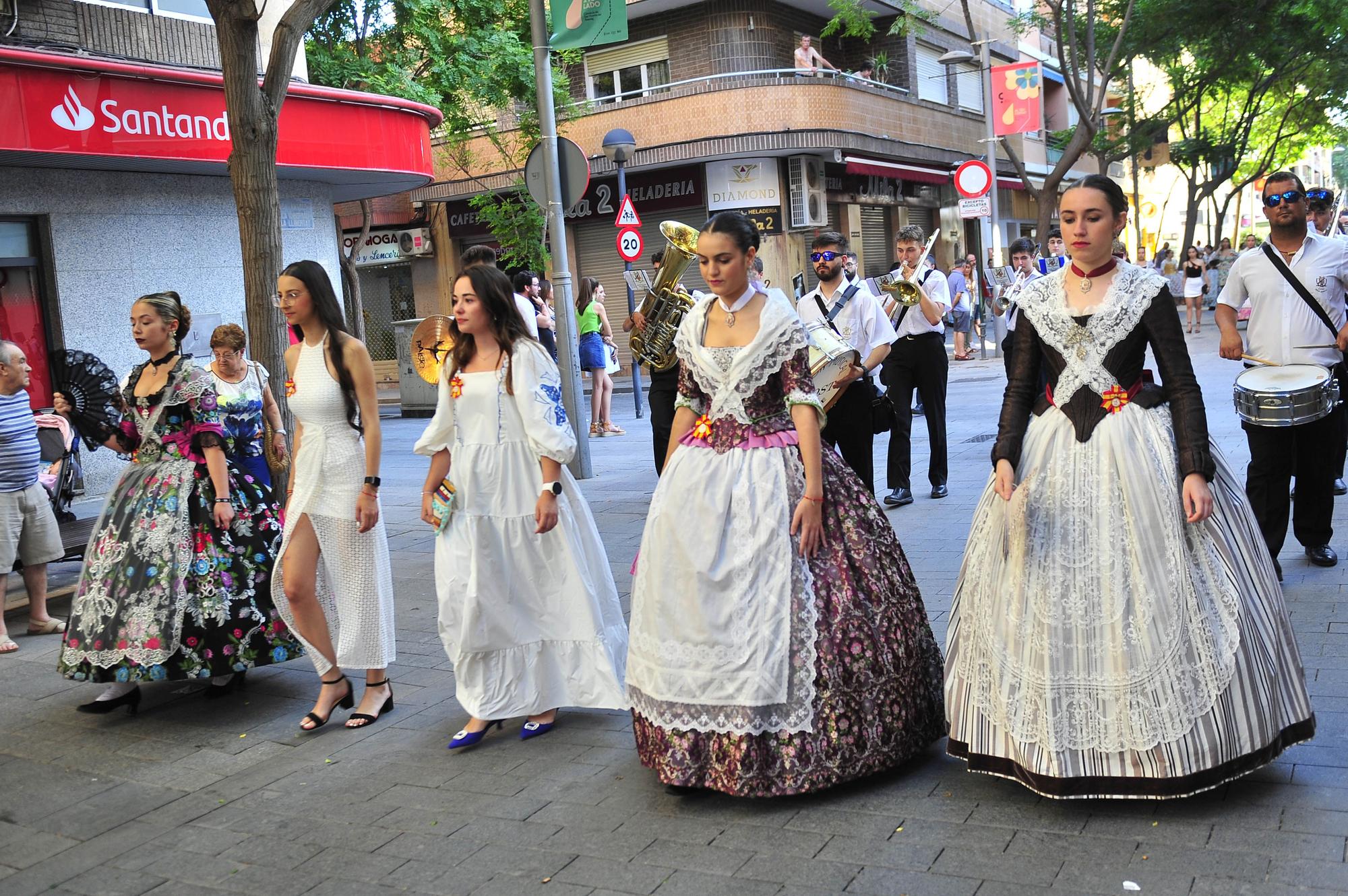 Desfile extraordinario 75 aniversario de las Hogueras, San Vicente del Raspeig