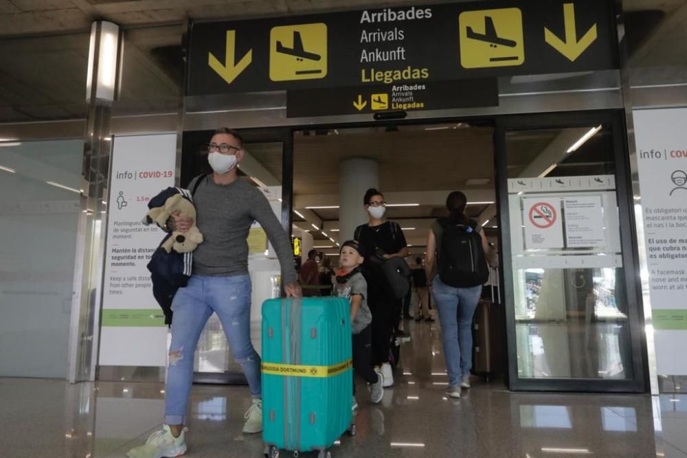 Llegan a Mallorca los primeros turistas alemanes postcoronavirus