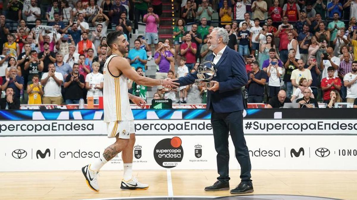 Campazzo, MVP de la Supercopa.