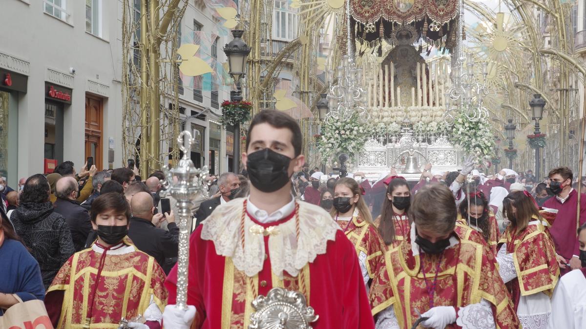 Procesión extraordinaria de la Virgen de la O por su cincuentenario