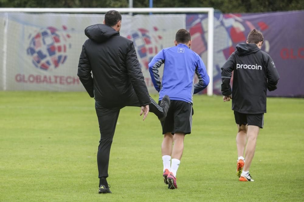 Entrenamiento del Real Oviedo