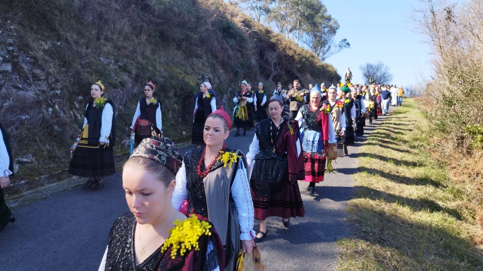 Pimiango celebra las fiestas de Santu Medé