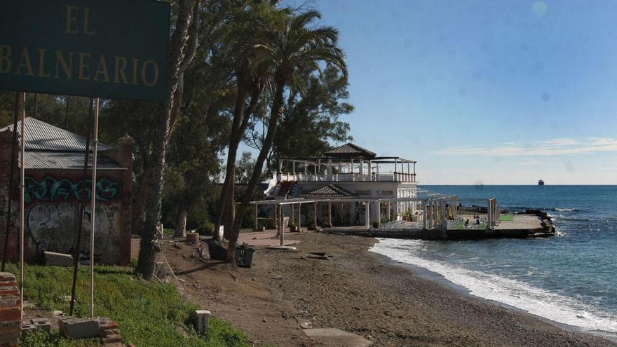 Imagen del espacio de restauración del balneario.