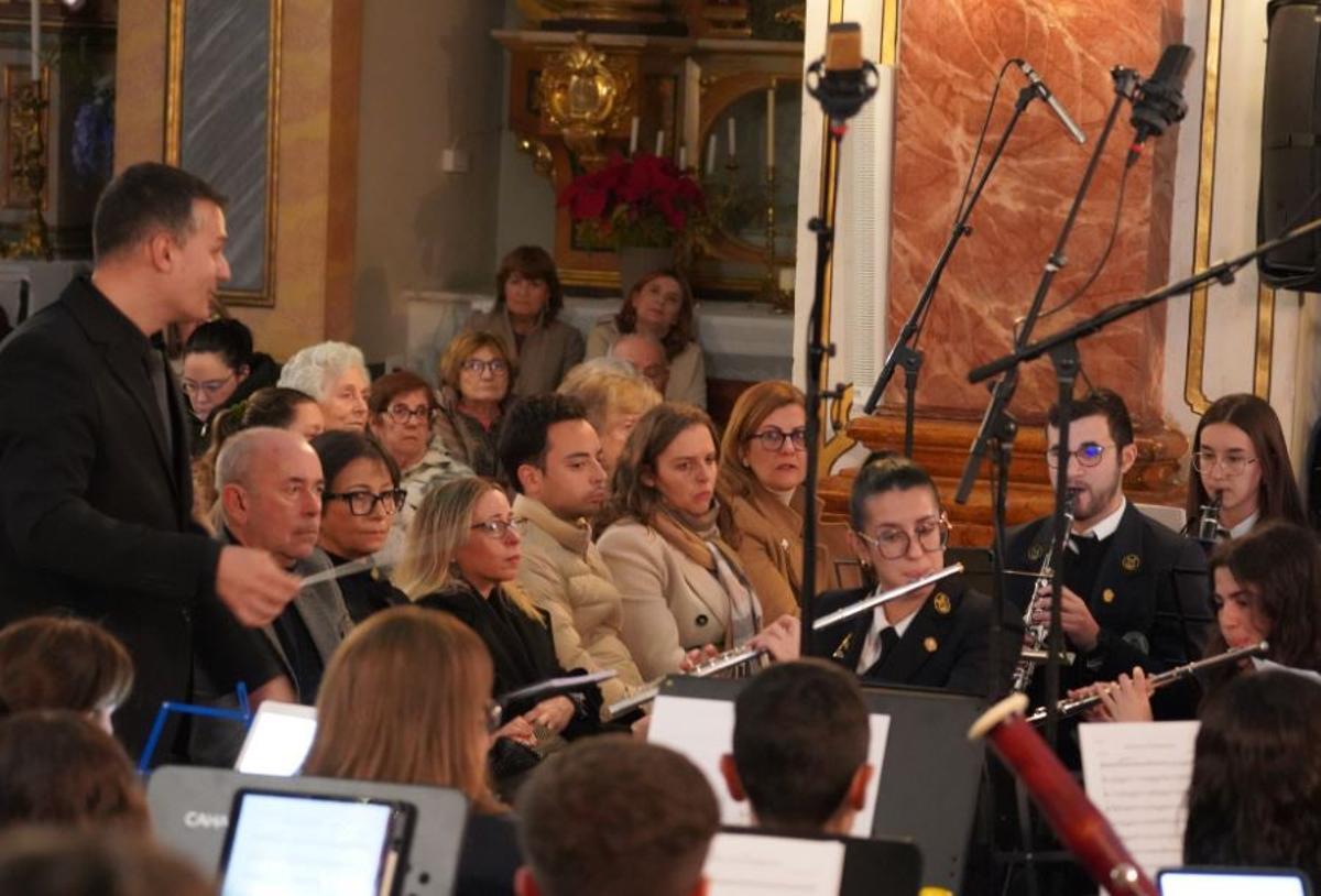 Interpretación de "29 d'octubre" en la iglesia de Massanassa.