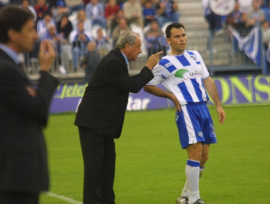 Repaso en imágenes al paso de Joaquín Perió como entrenador del Málaga CF.