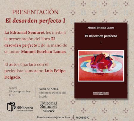 Presentación del libro &quot;El desorden perfecto&quot;