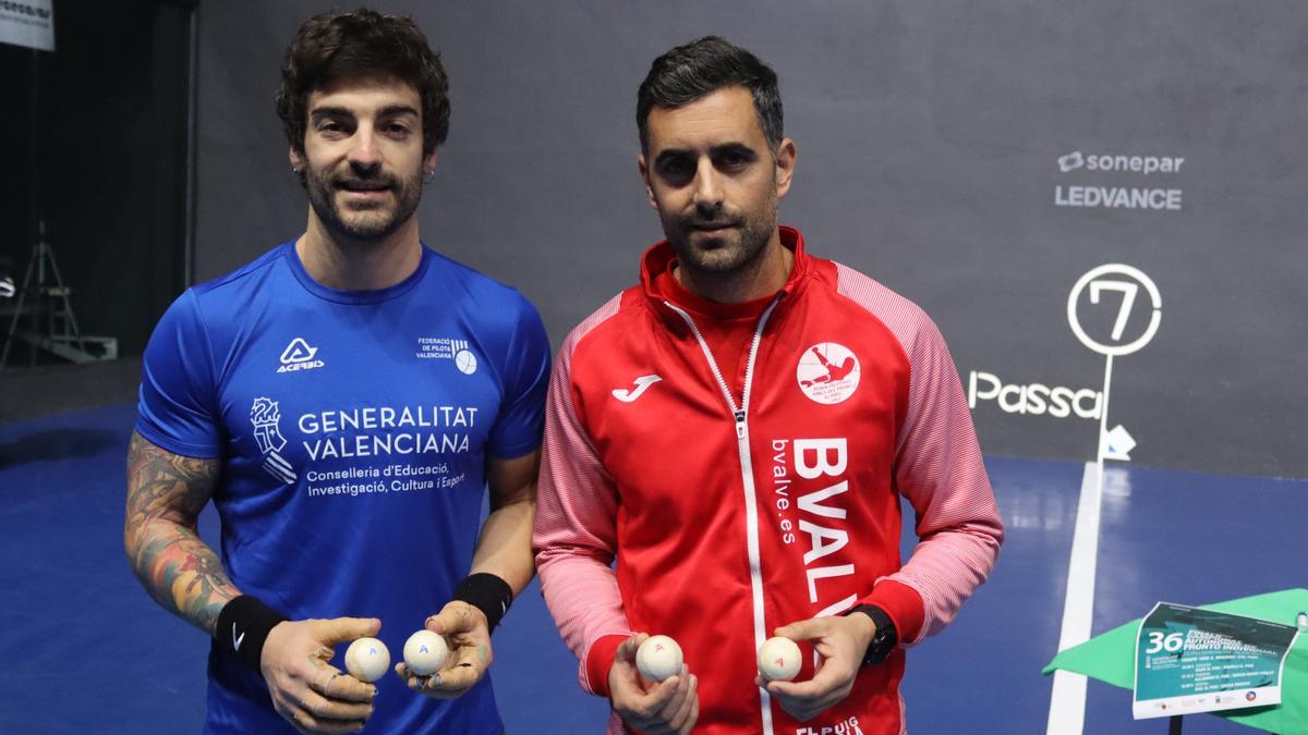 Adrián (CPV Quart de Poblet) i  Alejandro (CPV El Puig) lluitaran pel títol del mà a mà de Primera categoria.