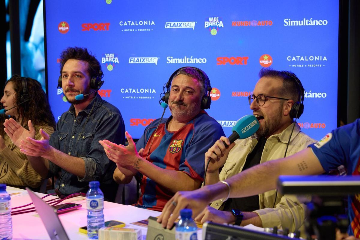 El Clásico con SPORT y el equipo de Va de Barça de Ràdio Flaixbac desde el Hotel Catalonia, en imágenes