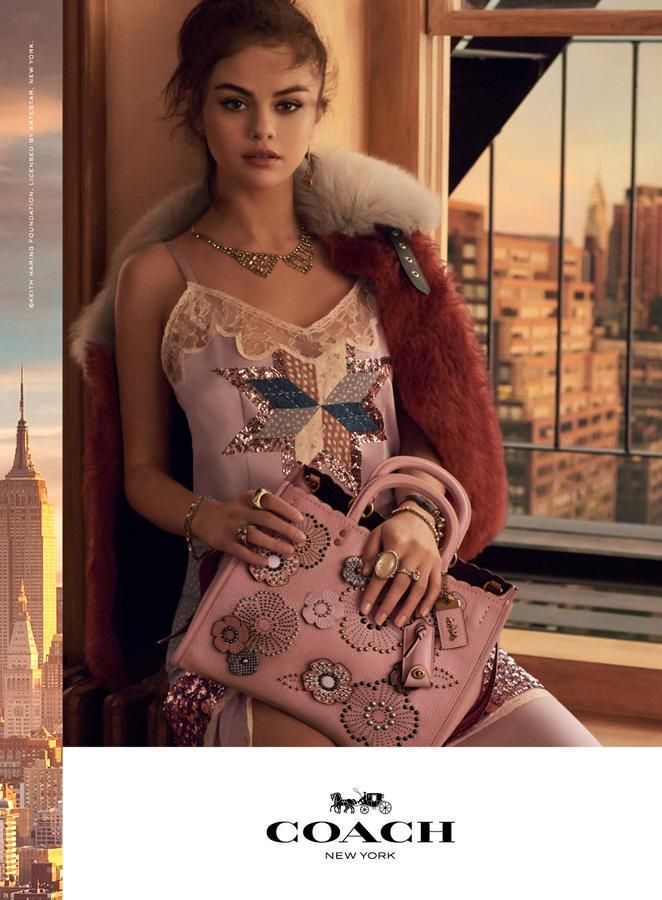 Selena Gomez protagoniza la campaña de Primavera 2018 de Coach