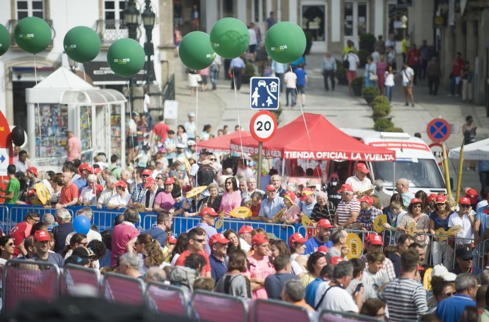 La Vuelta 2016 abarrota Betanzos