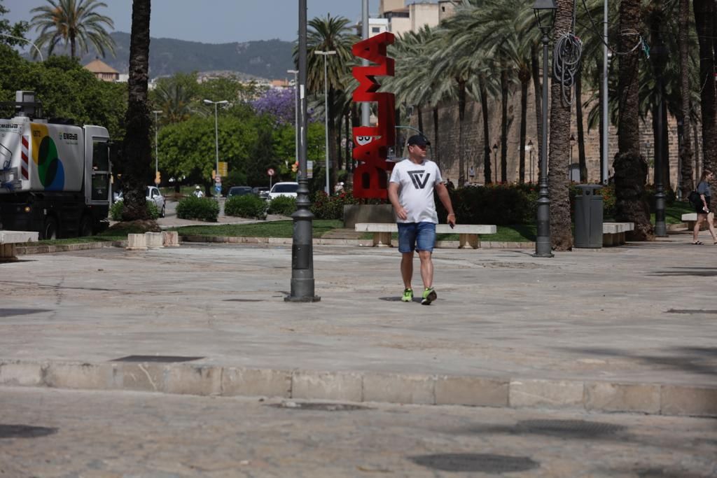 Muere un hombre al ser atropellado por un coche de la Policía Local en Palma