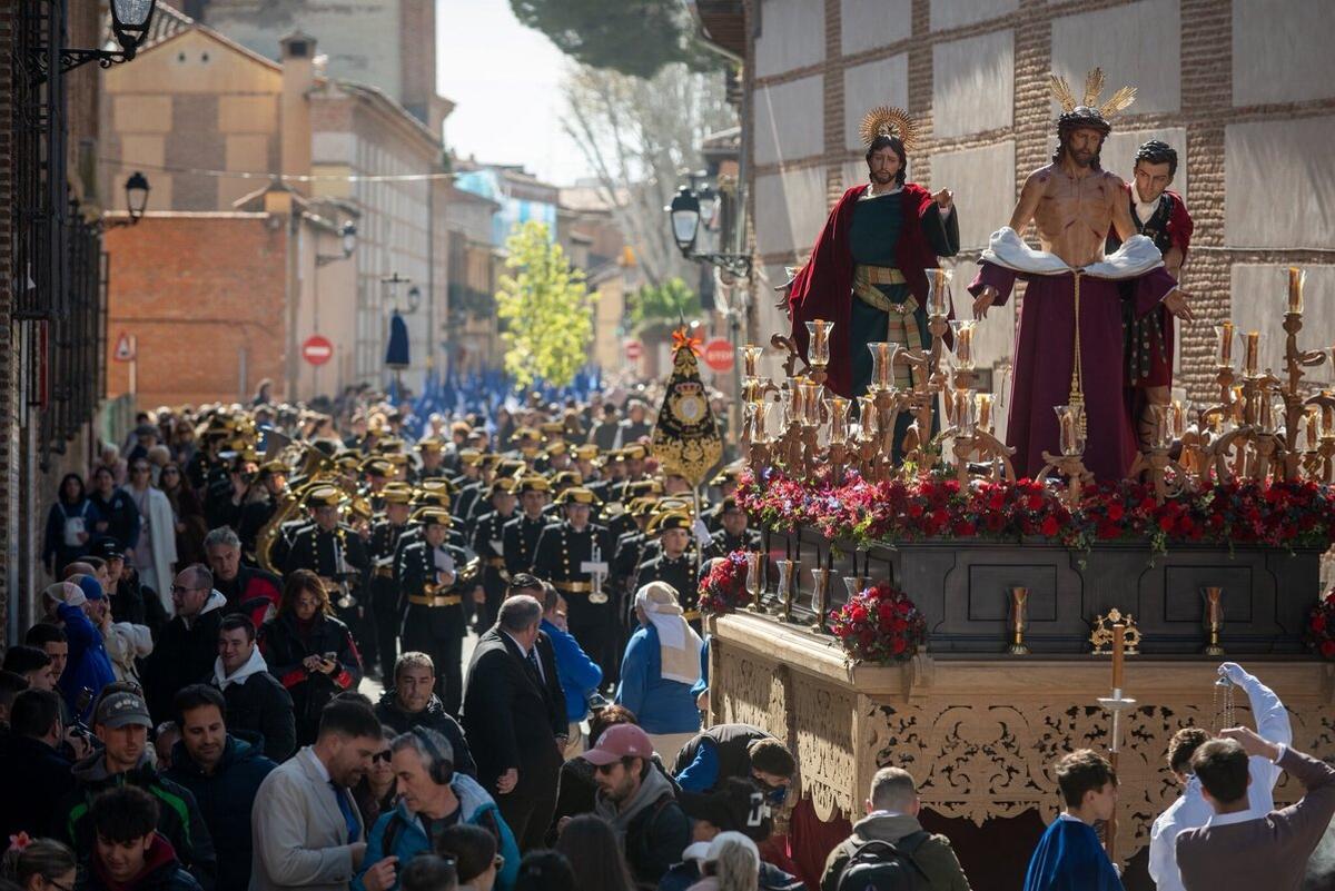 Imagen del reciente Domingo de Ramos en Alcalá