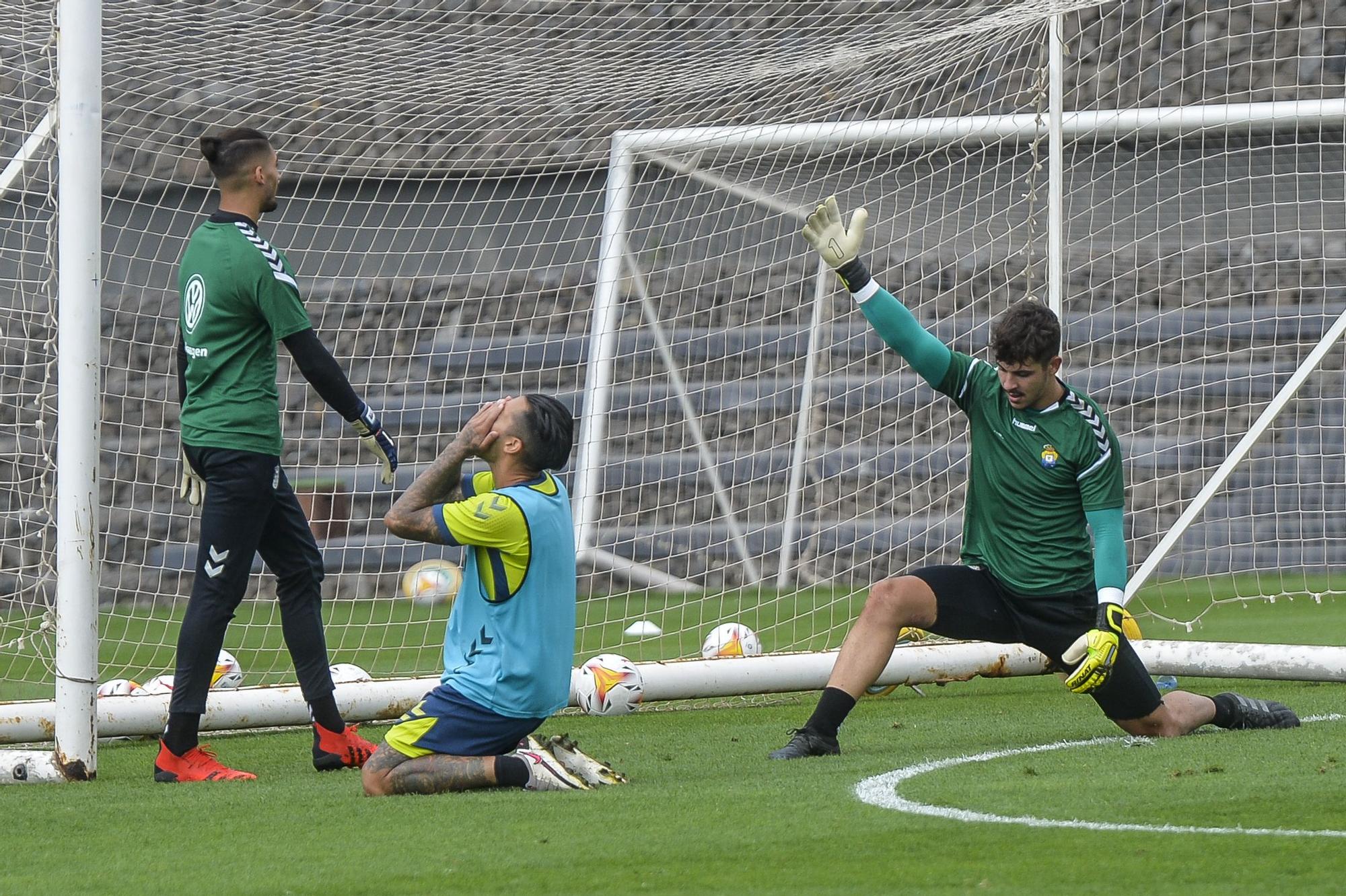 Entrenamiento de la UD Las Palmas