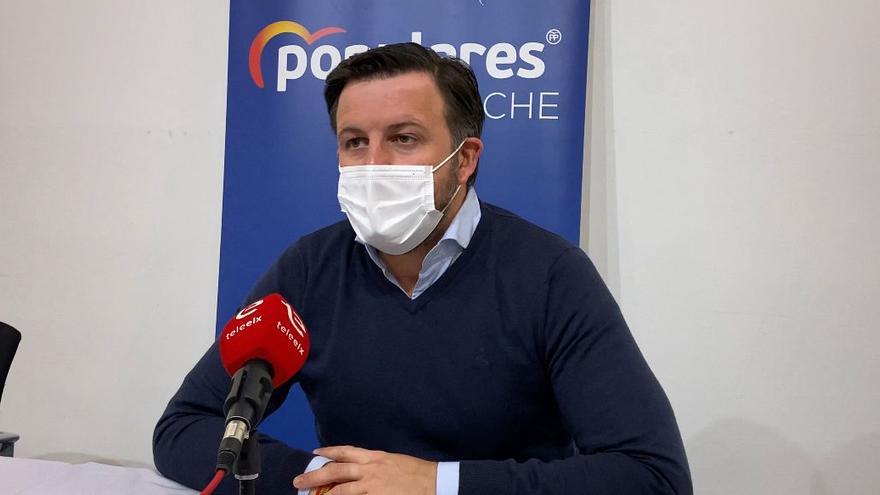El PP califica el 2021 en Elche como el año de las &quot;falacias&quot;