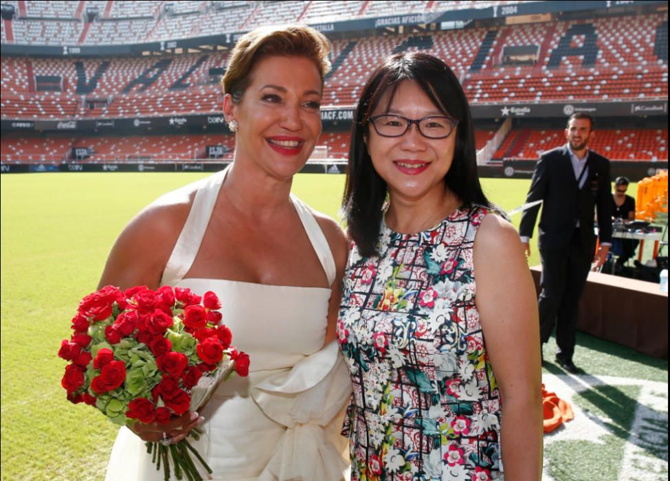 La boda de Ricardo Arias en Mestalla