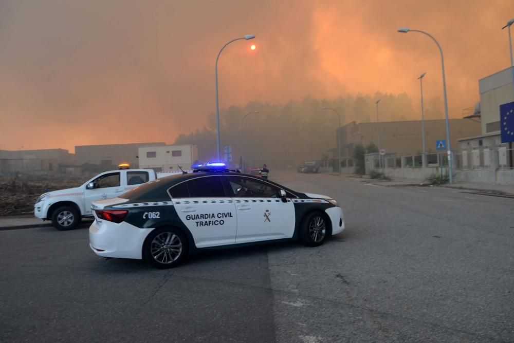 Incendio en Castroagudín