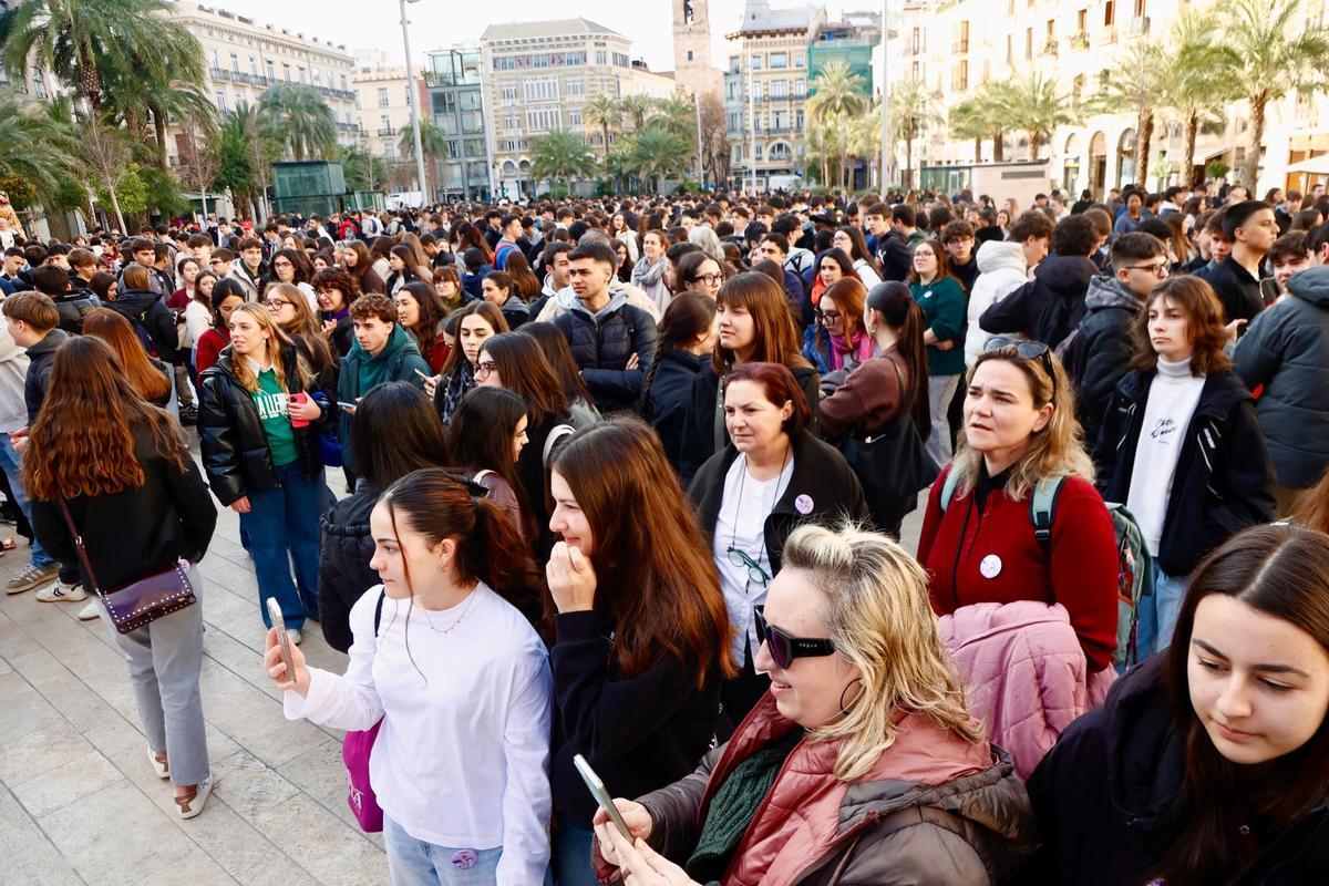 Inicio de la valencianada.