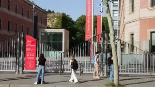 El acceso al campus Ciutadella de la UPF, bloqueado por la protesta pro-Palestina