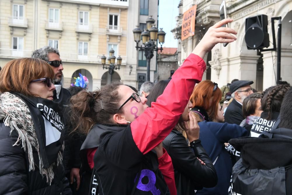 A Coruña clama contra la violencia de género
