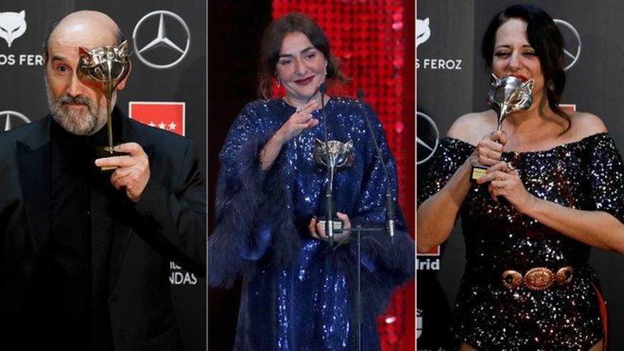 Javier Cámara, Candela Peña y Yolanda Ramos triunfan en los Feroz