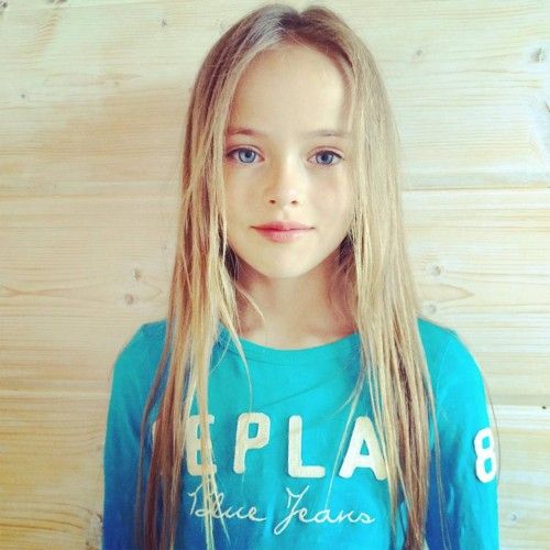 La top model infantil Kristina Pimenova